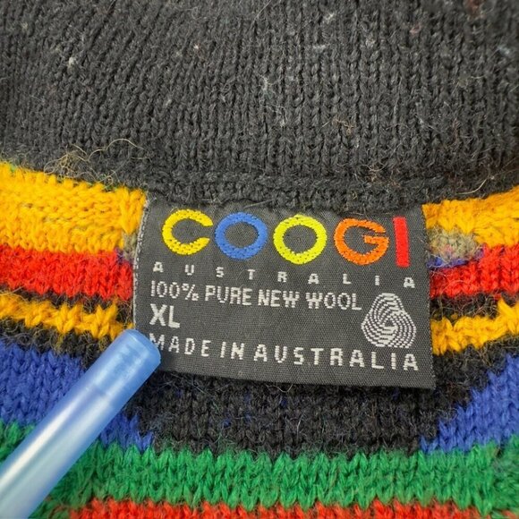 COOGI Australia Retro Wool Cardigan Women’s Size XL - Picture 15 of 16